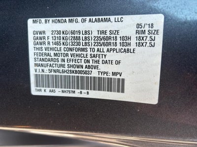 2019 Honda Odyssey LX