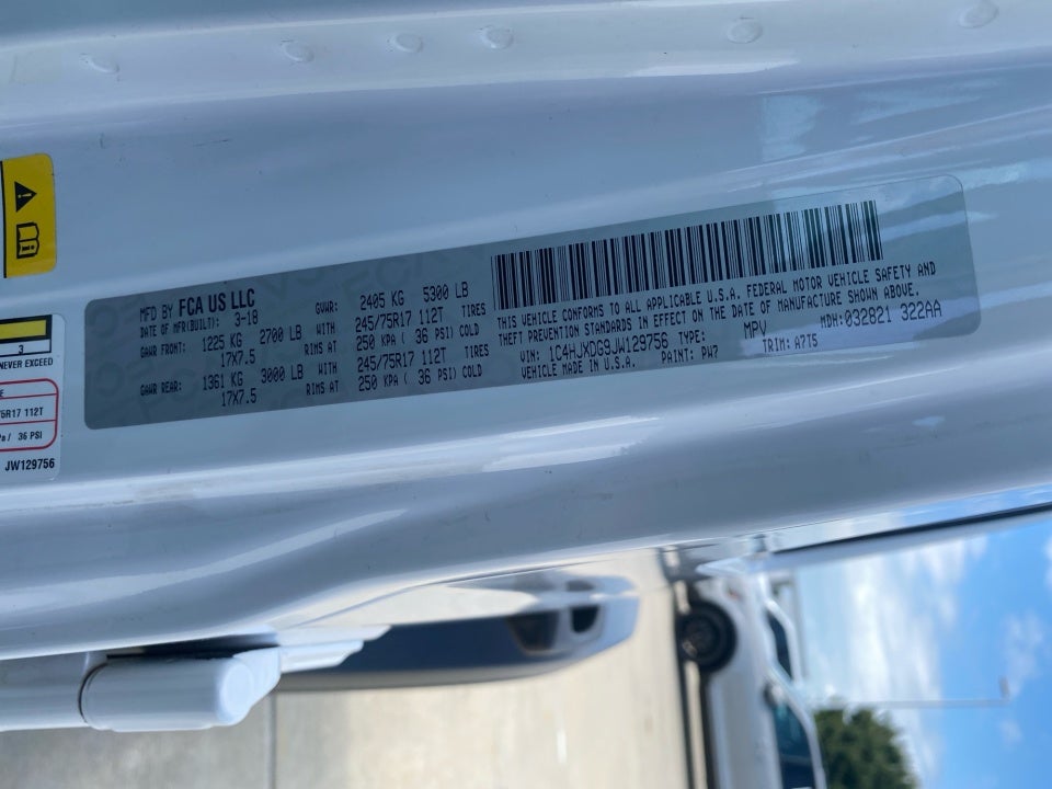 2018 Jeep Wrangler Unlimited Sport S