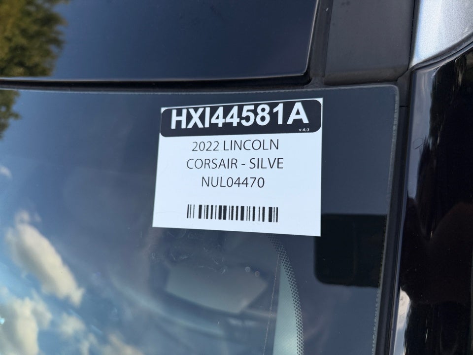 2022 Lincoln Corsair Standard