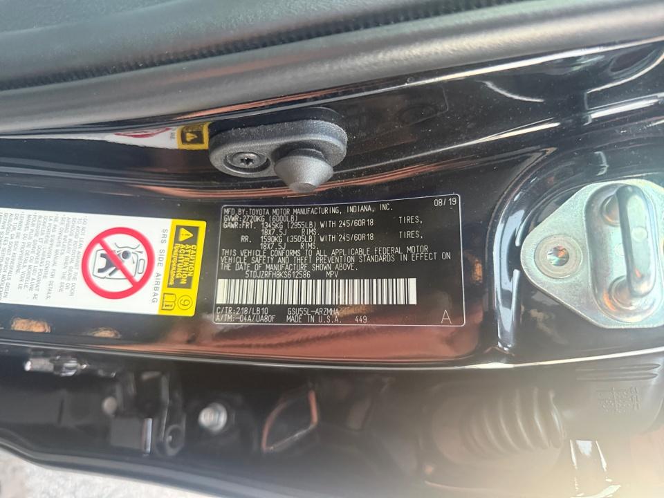 2019 Toyota Highlander XLE