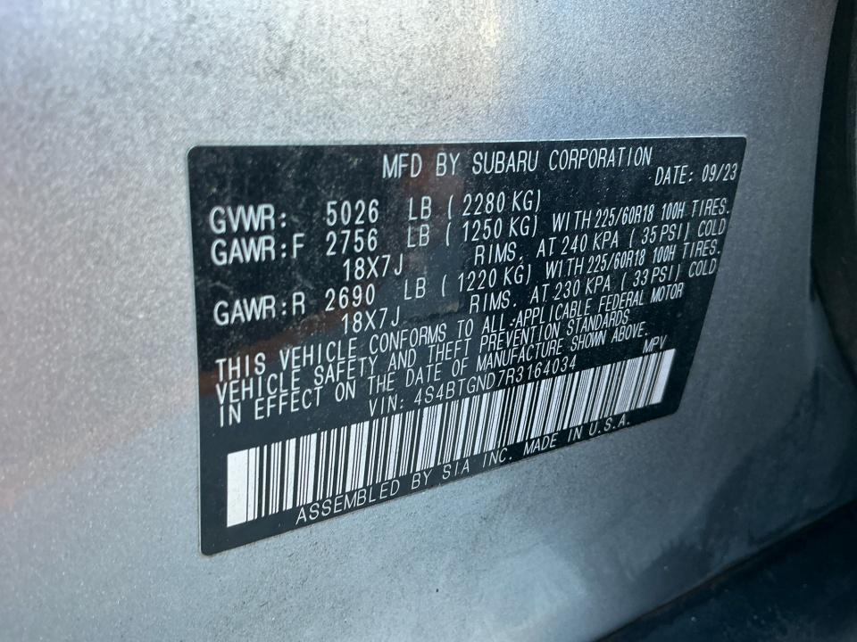 2024 Subaru Outback Limited XT