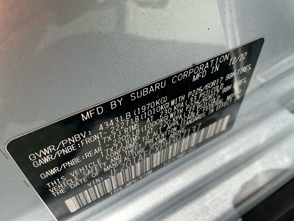 2023 Subaru Crosstrek Premium