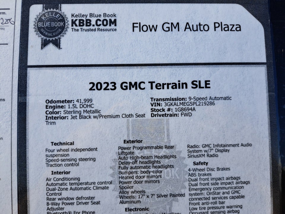 2023 GMC Terrain SLE
