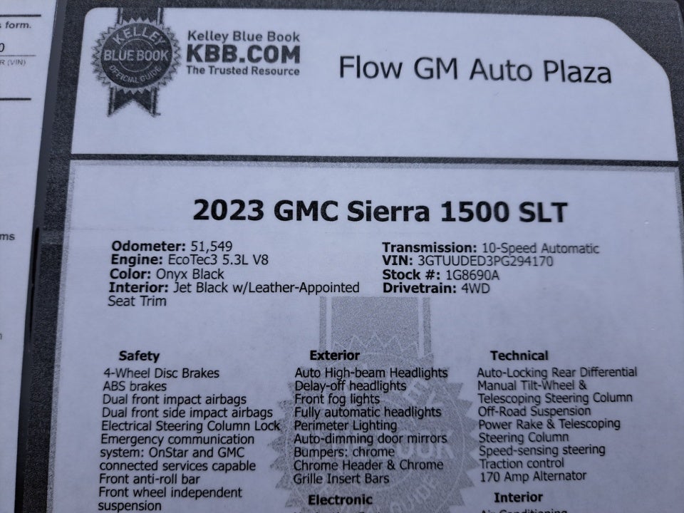 2023 GMC Sierra 1500 SLT