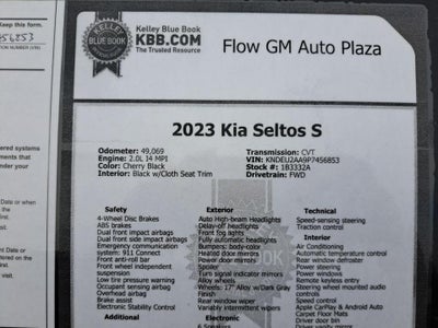 2023 Kia Seltos S