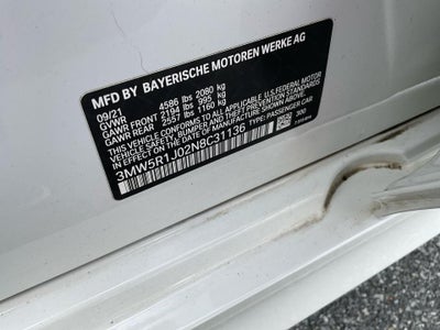 2022 BMW 330i 330i