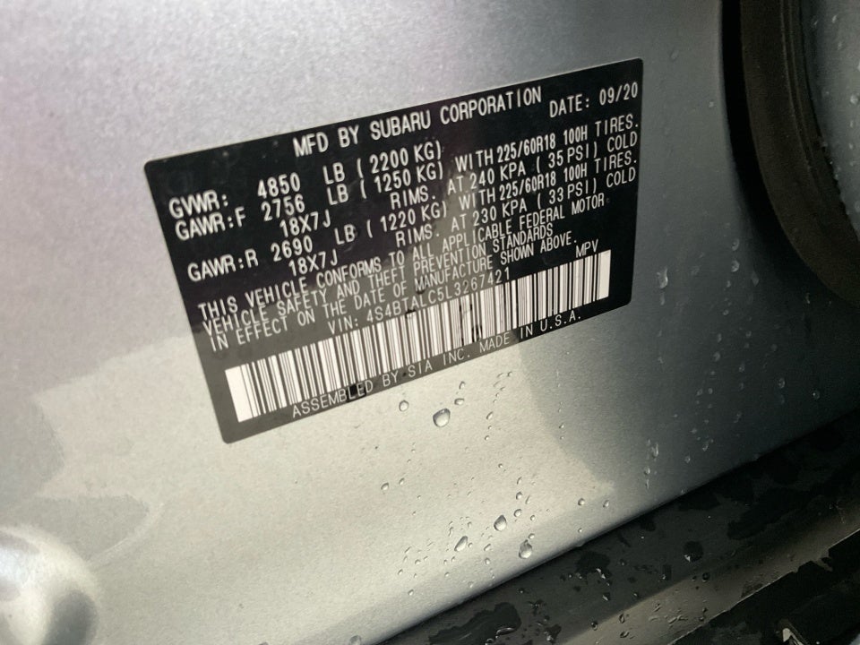 2020 Subaru Outback Limited