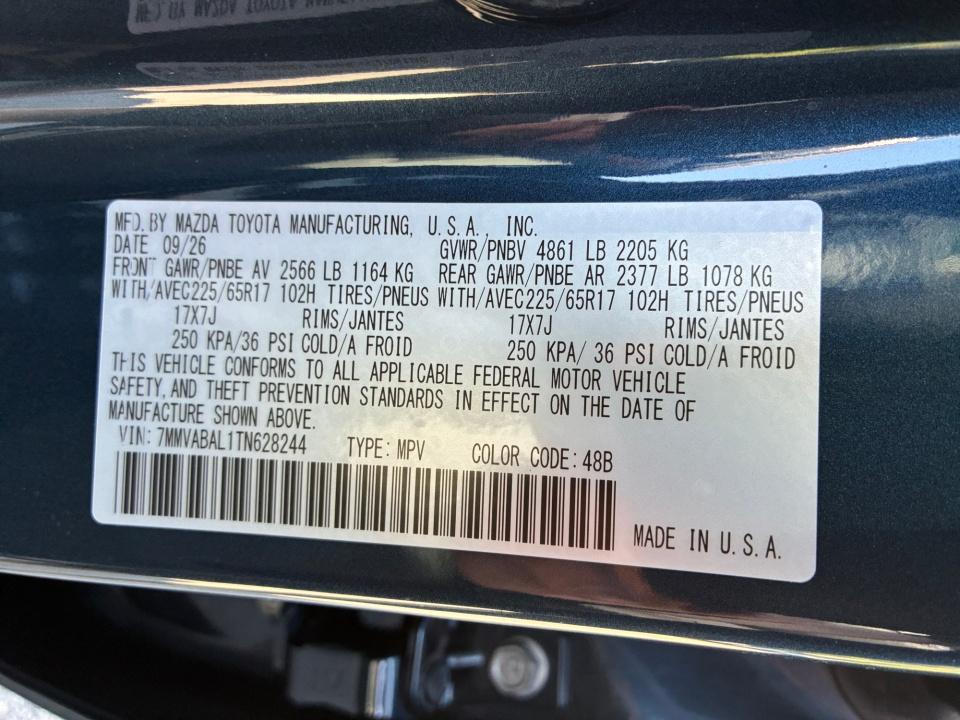 2026 Mazda Mazda CX-50 2.5 S Select AWD