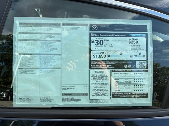 2026 Mazda Mazda3 Sedan 2.5 S Preferred