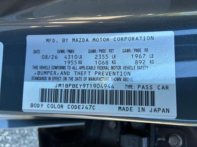 2026 Mazda Mazda3 Sedan 2.5 Turbo Premium Plus AWD