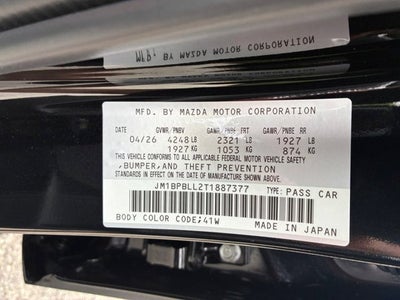 2026 Mazda Mazda3 Hatchback 2.5 S Carbon Edition