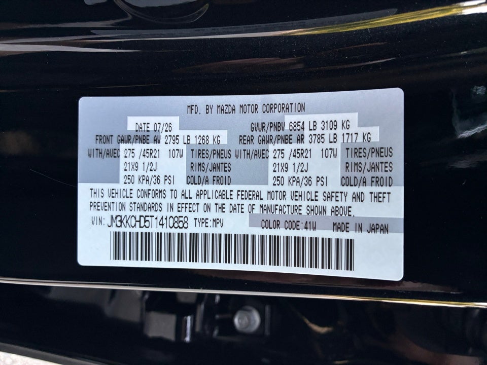 2026 Mazda Mazda CX-90 3.3 Turbo Premium Sport AWD