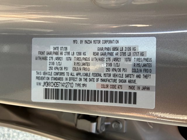 2026 Mazda Mazda CX-90 3.3 Turbo Premium Sport AWD