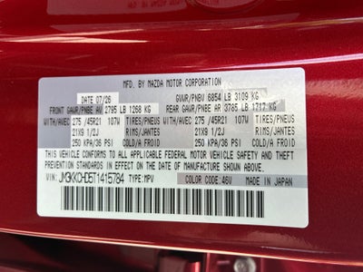 2026 Mazda Mazda CX-90 3.3 Turbo Premium Sport AWD