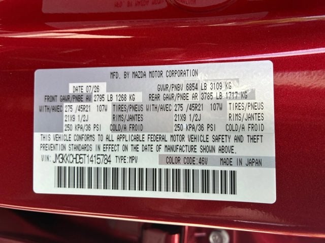 2026 Mazda Mazda CX-90 3.3 Turbo Premium Sport AWD