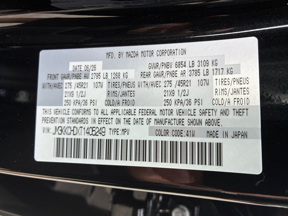 2026 Mazda Mazda CX-90 3.3 Turbo Premium Sport AWD