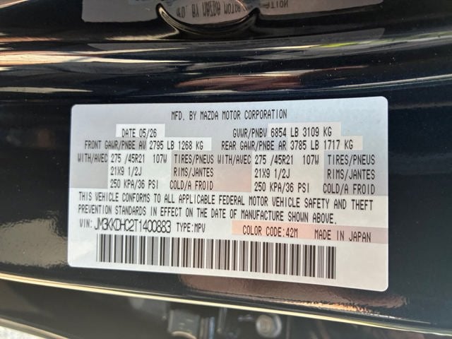 2026 Mazda Mazda CX-90 3.3 Turbo S Premium Sport AWD