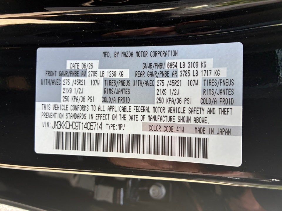 2026 Mazda Mazda CX-90 3.3 Turbo S Premium Sport AWD