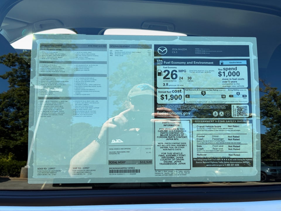 2026 Mazda Mazda CX-5 2.5 S AWD