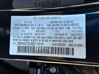 2026 Mazda Mazda CX-5 2.5 S AWD