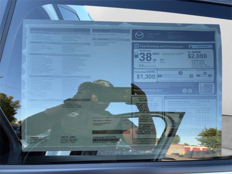 2026 Mazda Mazda CX-50 Hybrid Preferred AWD