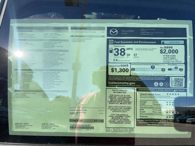 2026 Mazda Mazda CX-50 Hybrid Preferred AWD