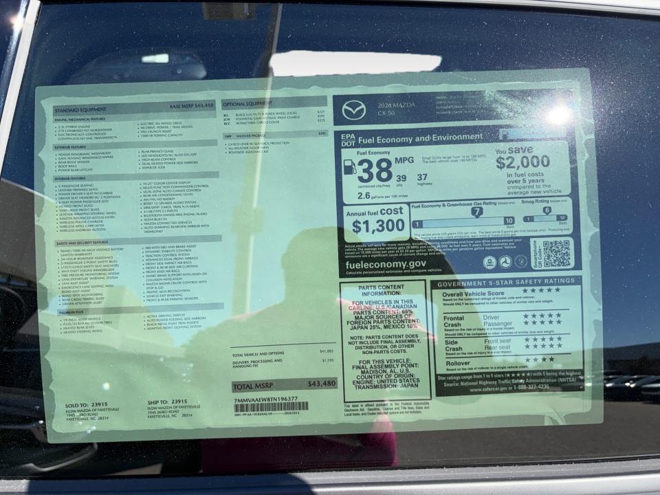 2026 Mazda Mazda CX-50 Hybrid Premium Plus AWD
