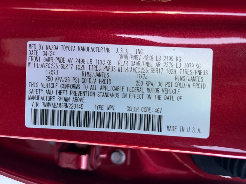 2024 Mazda Mazda CX-50 2.5 S Select Package