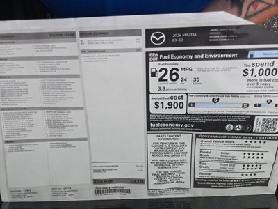 2026 Mazda Mazda CX-50 2.5 S Preferred AWD