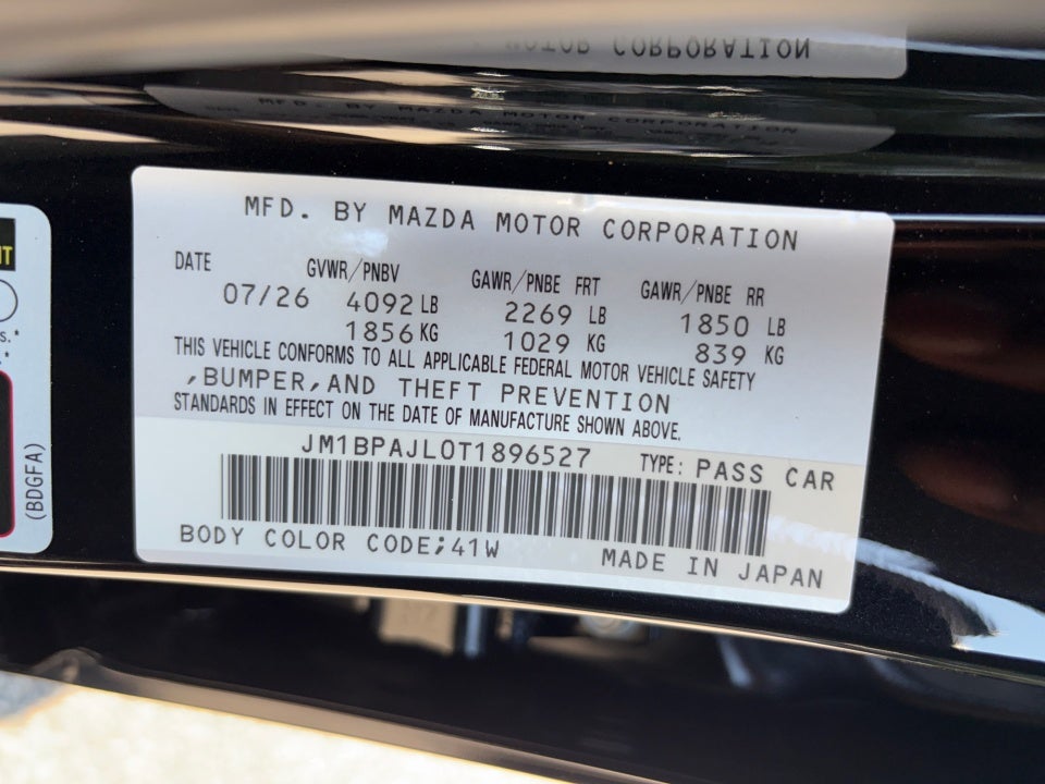 2026 Mazda Mazda3 Hatchback 2.5 S