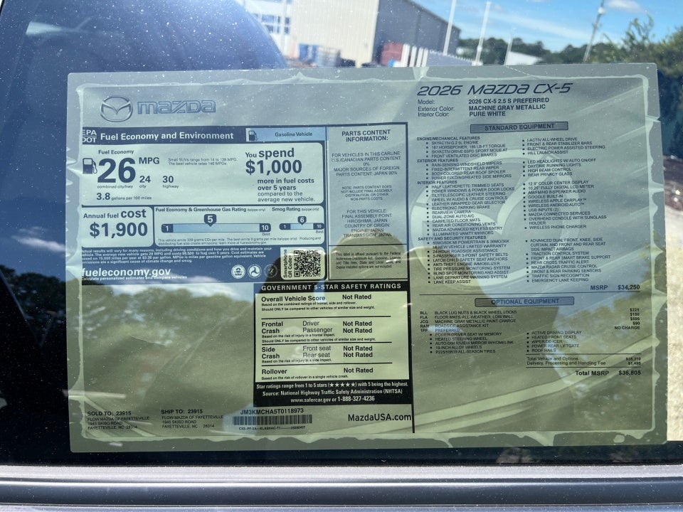 2026 Mazda Mazda CX-5 2.5 S Preferred