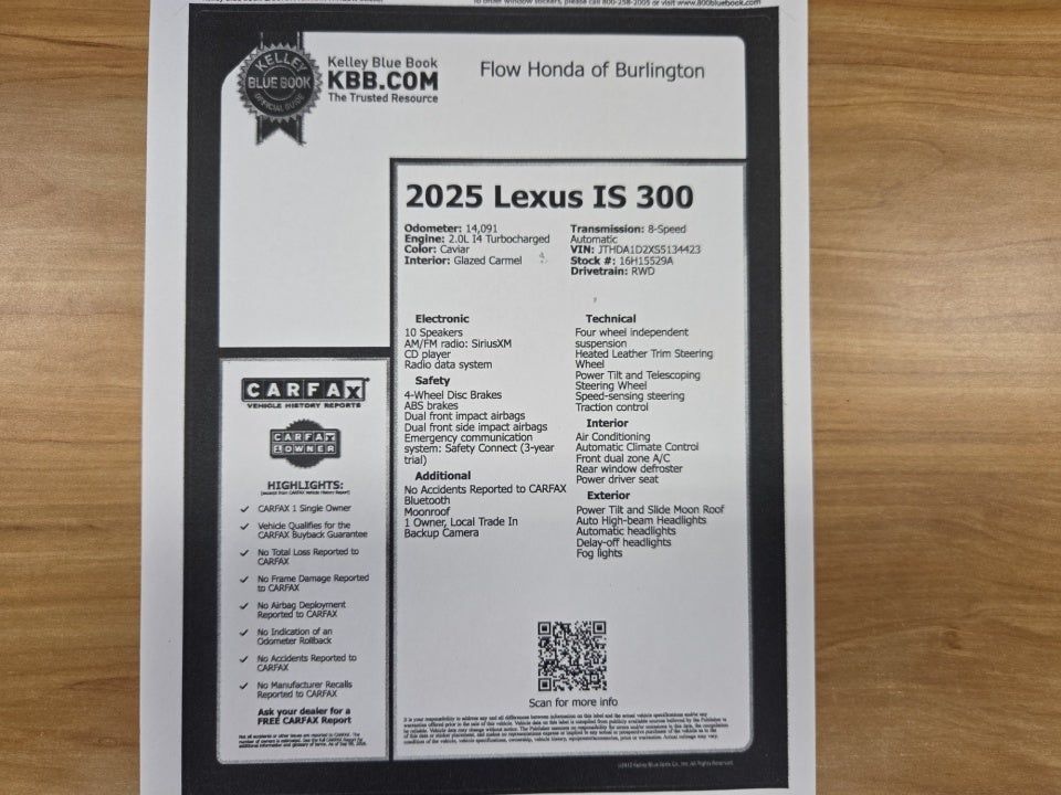 2025 Lexus IS 300 IS 300